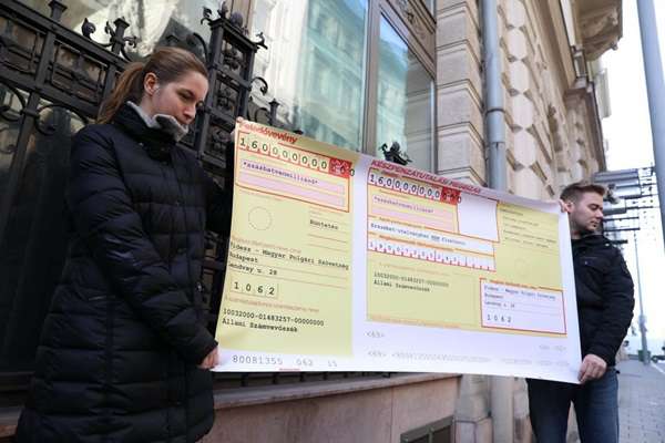 160.000.000.000.- (160 milliárd) forintos számla a Fidesznek