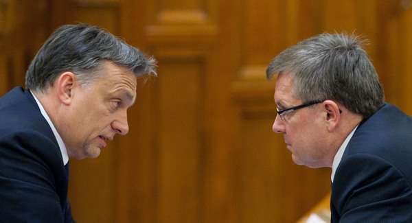 Matolcsy György és Orbán - leszakadók között vagyunk