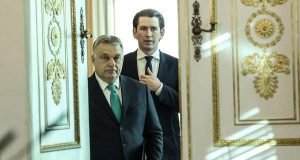 Sebastian Kurz és Orbán