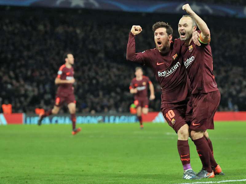 Messi fontos gólt szerzett Londonban
