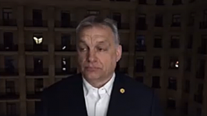Orbán a rácsok mögül (elől) üzent