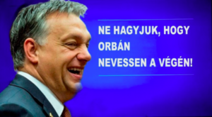 Juhász Péter: Orbán jót rötyög a kontónkra