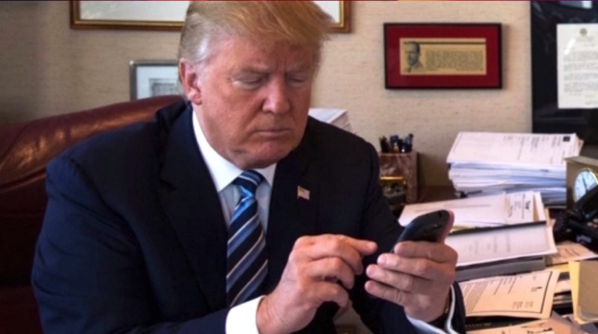 Trump okostelefonjai nem biztonságosak