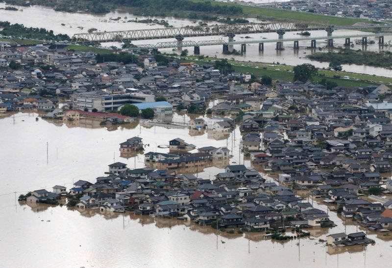 Már legalább százan meghaltak Japánban az áradás miatt