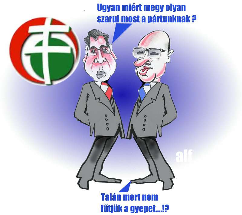 Jobbik - alf karikatúra