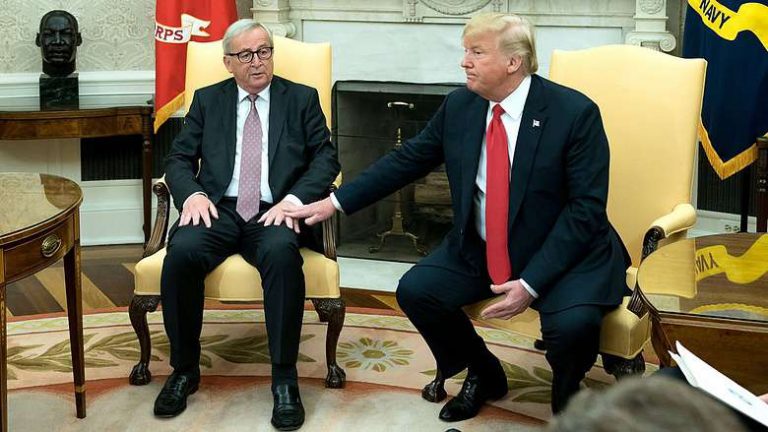 Washington: Juncker és Trump
