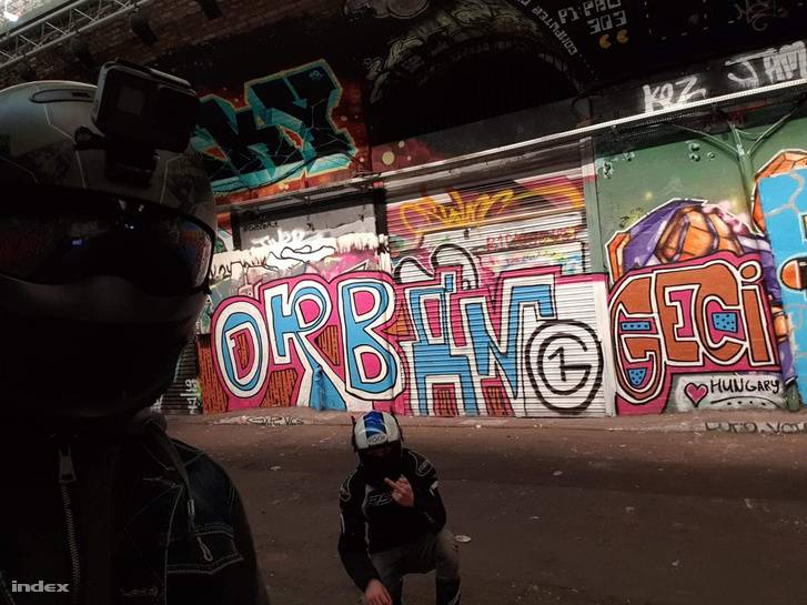 Már London leghíresebb graffitis alagútjában is ott virít az O1G