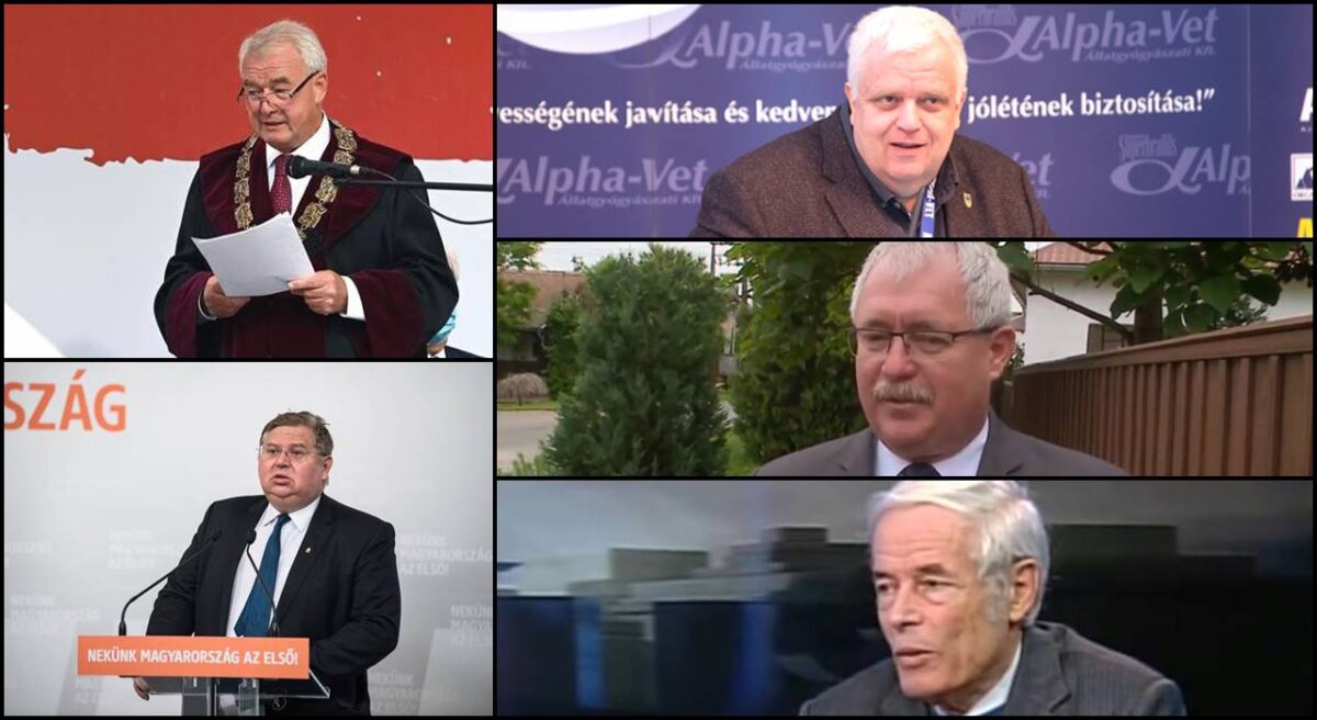 Ezek az urak 1,5 millió x 12 x élethossz, vagyis 18 millió forint keresnek "az idők végezetéig" fejenként és évente csak mint kuratóriumi tagok!