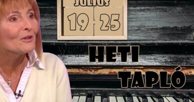 Heti Tapló – Az elmúlt hét történéseiből szemezget Lendvai Ildikó