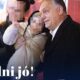 Orbán és a stáb karácsonyi hangulatban - van kellék-gyerek, kellék-mézeskalács, kellék-"jóemberség" és valódi borocska!