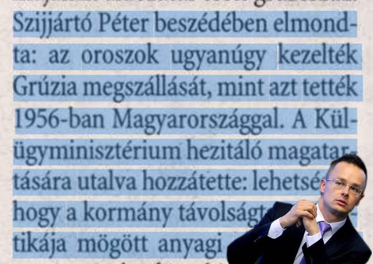 Hadházy: Szijjártó Péter véleménye, amikor még nem Putyinnak dolgozott (vagy legalábbis nem tudtunk róla)!