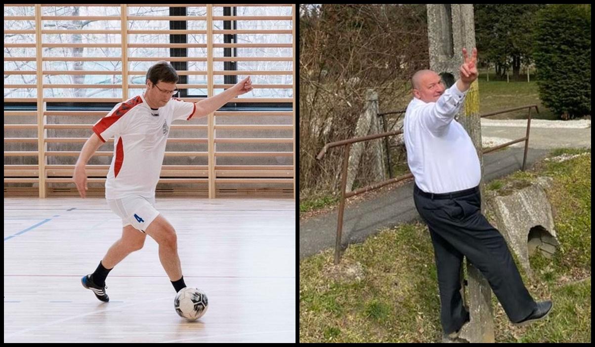 Fidesz-sportnap: Németh Szilárd villanyoszlop-mászott, Gulyás Gergely bőrt kergetett
