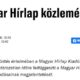 A Magyar hírlapnak is annyi! - Bizonytalan ideig nem jelenik meg nyomtatásban......