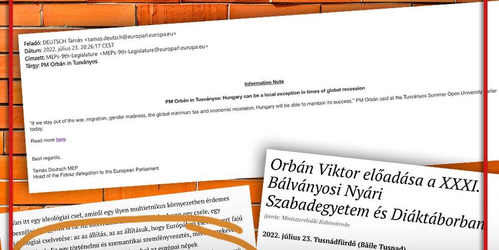Hoppácska! Orbán fajelmélete valahogy kimaradt az EU-képviselőknek ajánlott angol változatból
