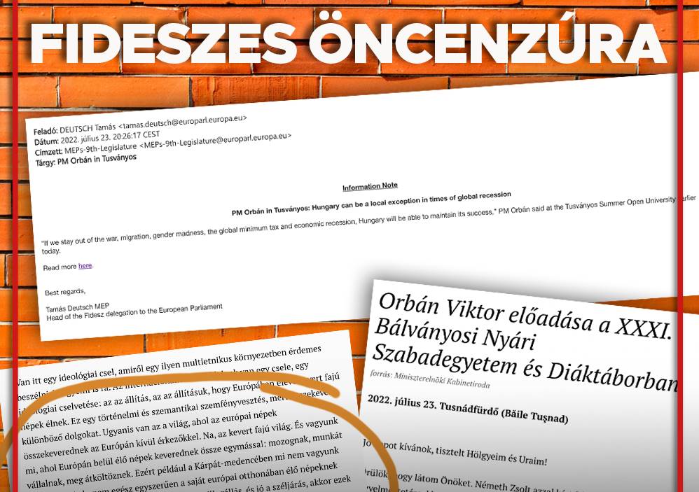 Hoppácska! Orbán fajelmélete valahogy kimaradt az EU-képviselőknek ajánlott angol változatból