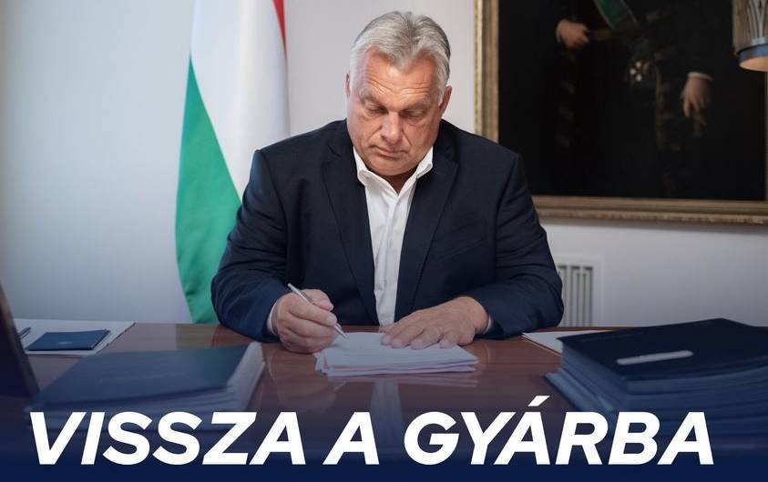 Orbán Viktor "rendbeszedve" a "dolgozójában....