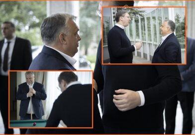 Orbán munkalátogatása Vucic billiárdasztalánál
