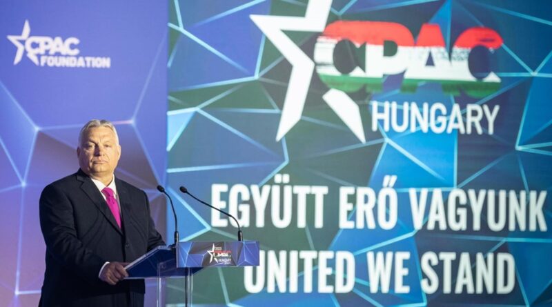 Nemzeti szocializmus - a Hungaroführer beszéde a CPAC nevű dzsemborin