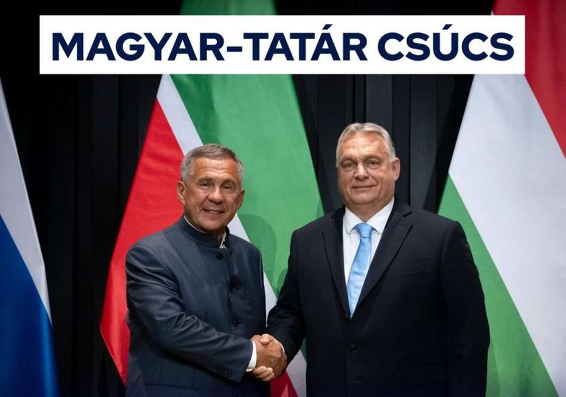 Orbánnak volt mit megbeszélni a magyar-tatár csúcson kollégájával, hiszen 781 éve nem tudott a két népképviselő jót dumcsizni