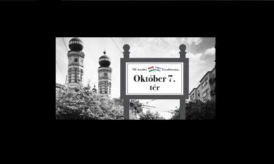 A Herzl Tivadar tér két hétre Október 7. tér lesz