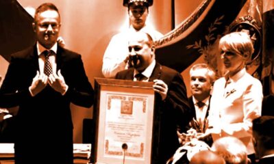 Márciusban Dunakeszin, áprilisban Komáromban, májusban hol választják egetverő bátorsággal díszpolgárrá Szijjártót?