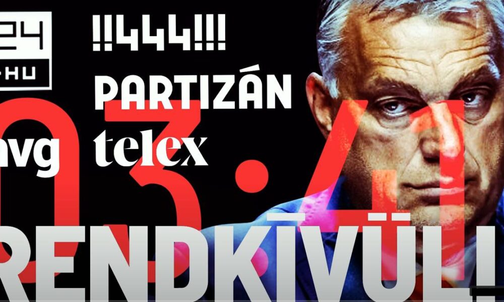 Pörög a film: a HVG, a Telex, a 444, a 24.hu és a Partizán közös kiállása a sajtószabadságért