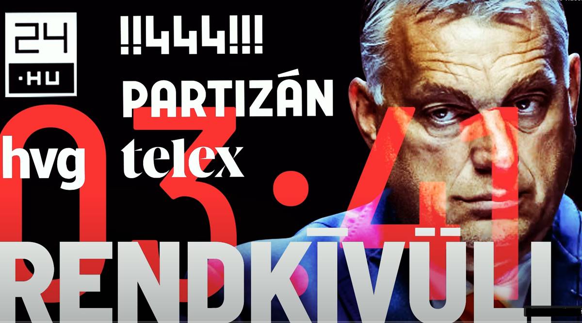 Pörög a film: a HVG, a Telex, a 444, a 24.hu és a Partizán közös kiállása a sajtószabadságért
