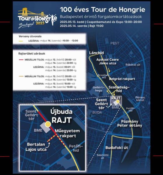 Kedden, szerdán Budapesten ne megszokásból közlekedjen! - Bringás reggeli és Tour de Hongrie