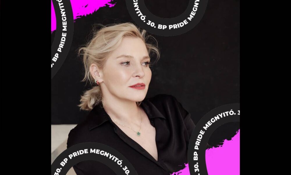 Lilu a Budapest Pride megnyitónak házigazdája