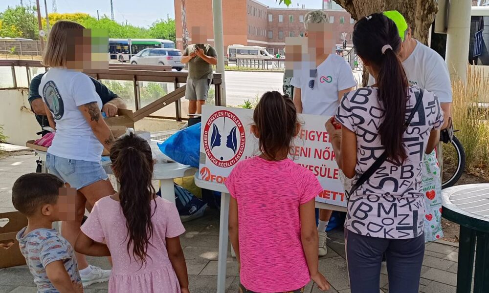 „Nem attól leszünk gazdagok, amink van, hanem attól, amit képesek vagyunk adni”-160 vendég a debreceni ételosztáson