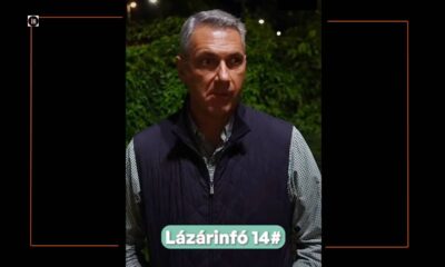 Lázár az Ő aktuális infójának 2 erős állítása: '...minden bank becsapta az összes ügyfelét...' és '...van kormányváltó hang..'