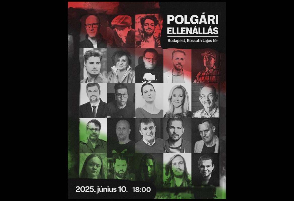 „Polgári Ellenállás” – Tüntetés a Kossuth téren, nézze itt élőben
