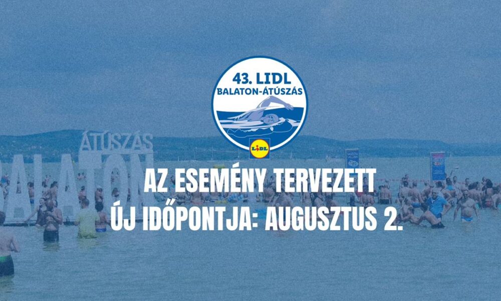 Balatonátúszás vihar okán elnapolva!