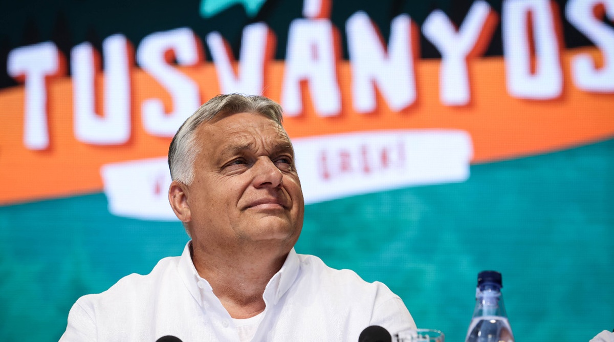 Orbán Viktor „eget renget" - Élőben Tusványosról